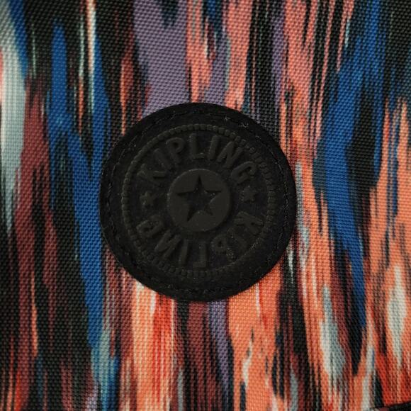 Kipling Sabian Crossbody Mini Bag Purse Lightweight Polyester Colorful AOP - Picture 3 of 10